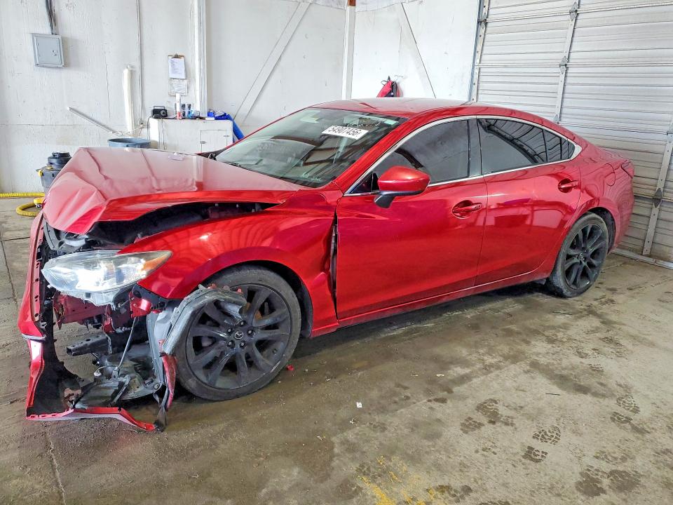 2016 Mazda 6 მანქანა იყიდება აუქციონზე, vin: JM1GJ1V56G1418234, აუქციონის ნომერი: 54907456