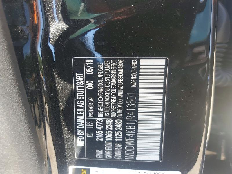 Продаж на аукціоні авто 2018 Mercedes-benz C, vin: WDDWF4KB1JR413501, номер лоту: 53631296