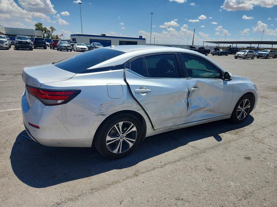 55064616 :رقم المزاد ، 3N1AB8CV1NY314521 vin ، 2022 Nissan Sentra مزاد بيع