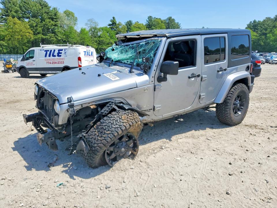 Продаж на аукціоні авто 2014 Jeep Wrangler Unlimited, vin: 1C4BJWEG4EL206989, номер лоту: 53972376