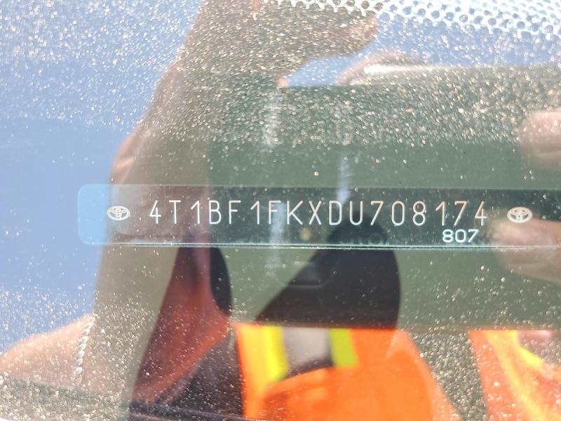 Продажа на аукционе авто 2013 Toyota Camry, vin: 4T1BF1FKXDU708174, номер лота: 52602956