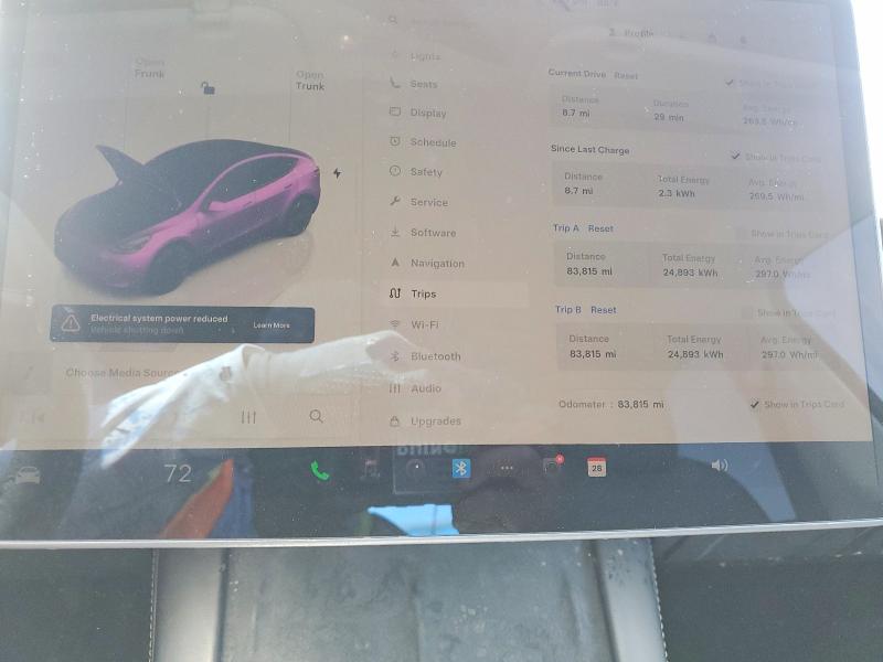 Продажа на аукционе авто 2023 Tesla Model Y, vin: 7SAYGAEE6PF700385, номер лота: 52940676