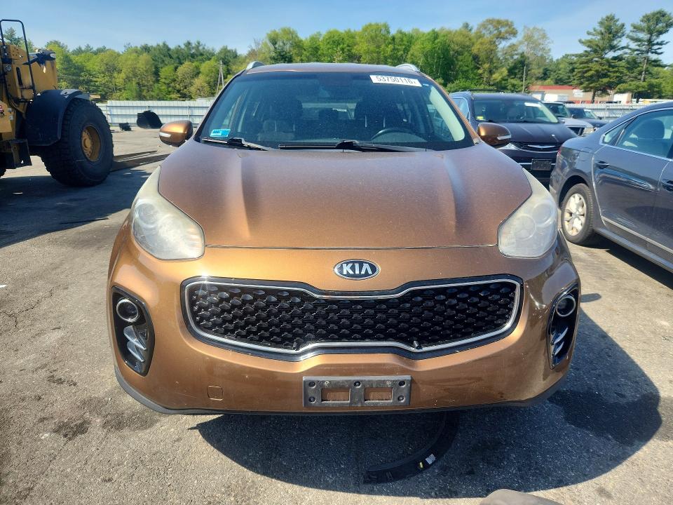 2018 Kia Sportage მანქანა იყიდება აუქციონზე, vin: KNDPNCACXJ7373663, აუქციონის ნომერი: 53750116
