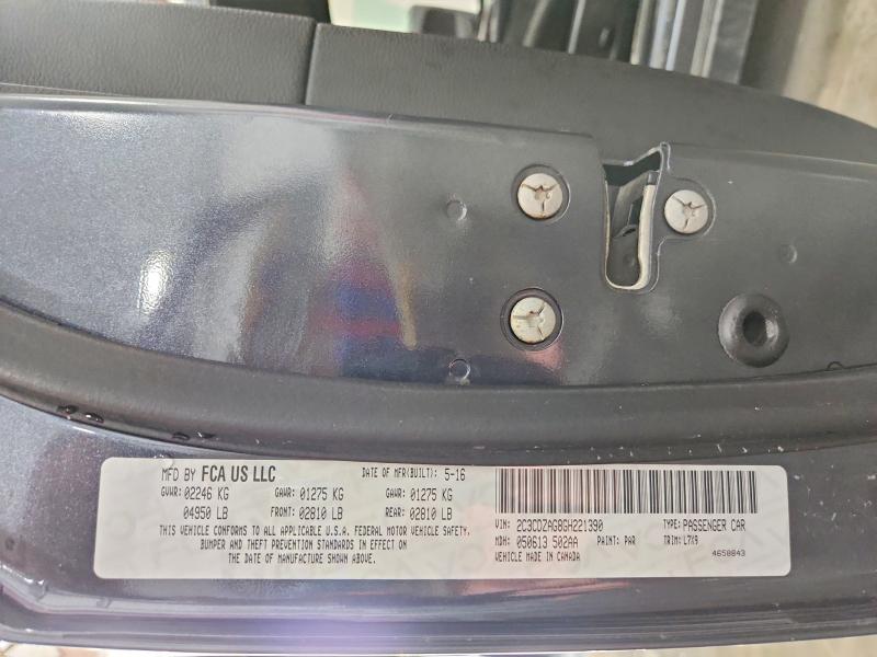 2016 Dodge Challenger მანქანა იყიდება აუქციონზე, vin: 2C3CDZAG8GH221390, აუქციონის ნომერი: 53917316