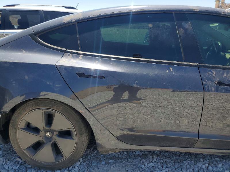 52835756 :رقم المزاد ، 5YJ3E1EB1NF164431 vin ، 2022 Tesla Model 3 مزاد بيع