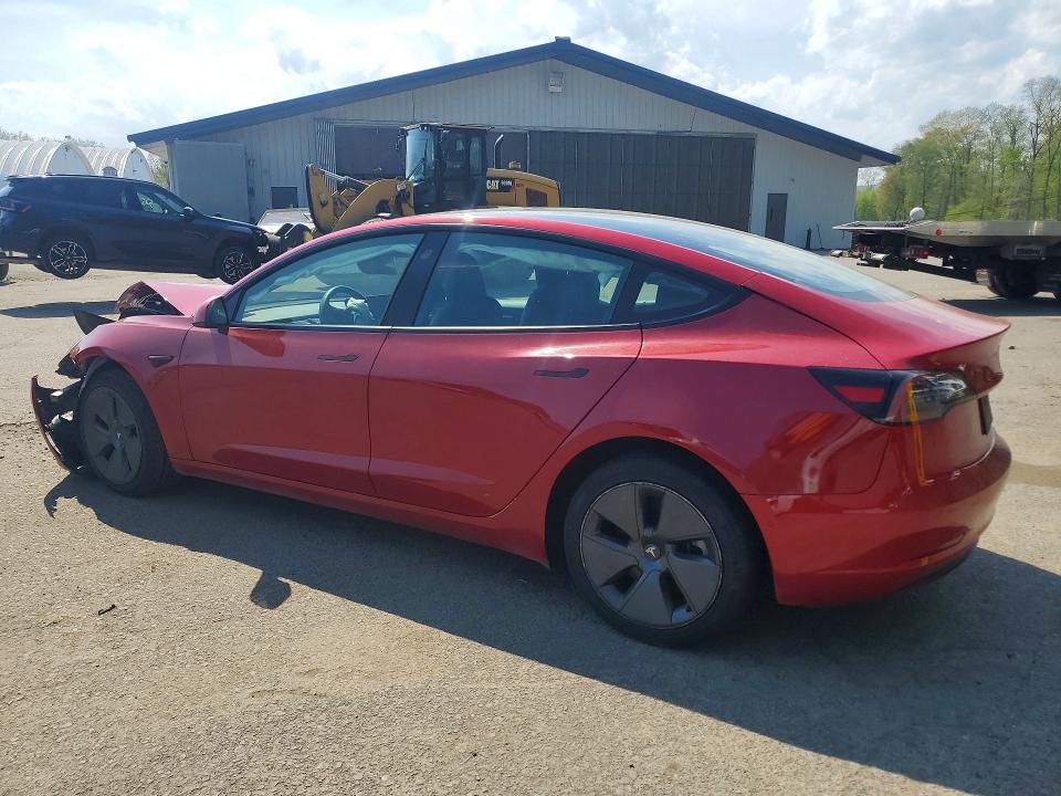 2022 Tesla Model 3 მანქანა იყიდება აუქციონზე, vin: 5YJ3E1EA4NF371001, აუქციონის ნომერი: 52660056