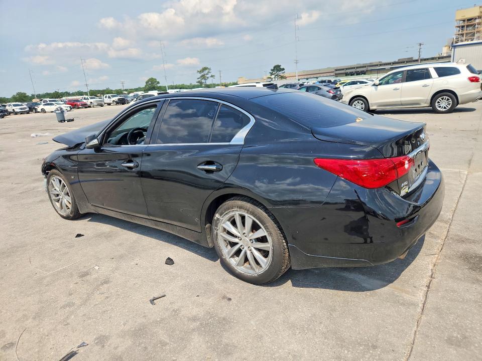 2015 Infiniti Q50 მანქანა იყიდება აუქციონზე, vin: JN1BV7AR6FM423654, აუქციონის ნომერი: 53780576