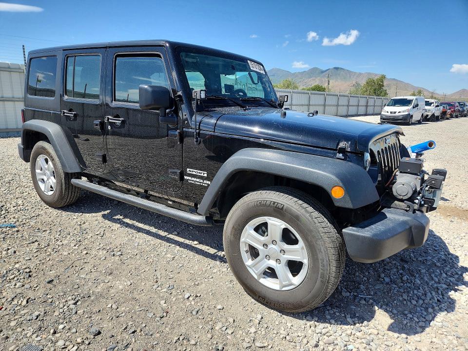 Продажа на аукционе авто 2014 Jeep Wrangler Unlimited, vin: 1C4BJWDG7EL306960, номер лота: 55101206