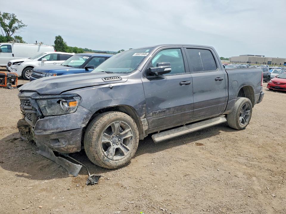 2022 Ram 1500 მანქანა იყიდება აუქციონზე, vin: 1C6SRFFT7NN138669, აუქციონის ნომერი: 55031846