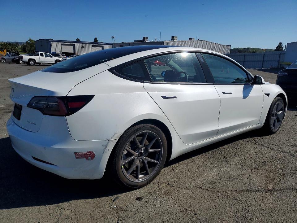Продажа на аукционе авто 2022 Tesla Model 3, vin: 5YJ3E1EB3NF344655, номер лота: 53067236