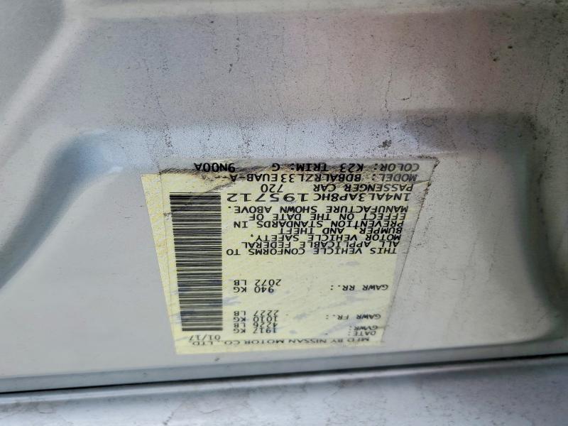 Продаж на аукціоні авто 2017 Nissan Altima, vin: 1N4AL3AP8HC195712, номер лоту: 54524686