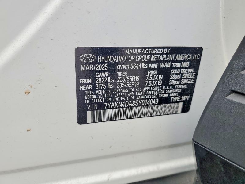 Aukcja sprzedaży 2025 Hyundai Ioniq 5, vin: 7YAKN4DA8SY014049, numer aukcji: 52754926