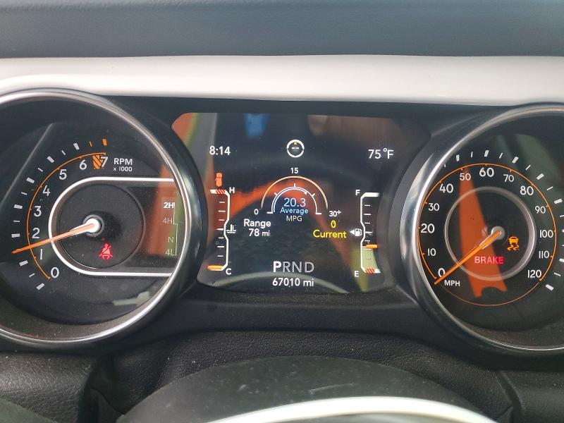 2021 Jeep Wrangler მანქანა იყიდება აუქციონზე, vin: 1C4HJXAG4MW672179, აუქციონის ნომერი: 54658496