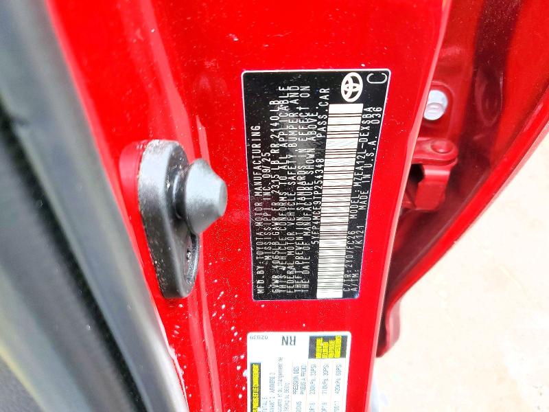Aukcja sprzedaży 2026 Toyota Corolla, vin: 5YFP4MCE9TP254348, numer aukcji: 55065406