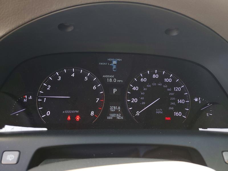 52260936 :رقم المزاد ، JTHBL46F375036408 vin ، 2007 Lexus Ls مزاد بيع