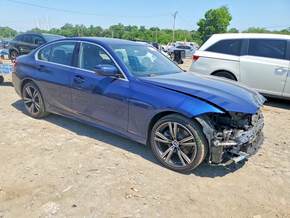 2019 Bmw 330xi მანქანა იყიდება აუქციონზე, vin: WBA5R7C54KFH12006, აუქციონის ნომერი: 53980386