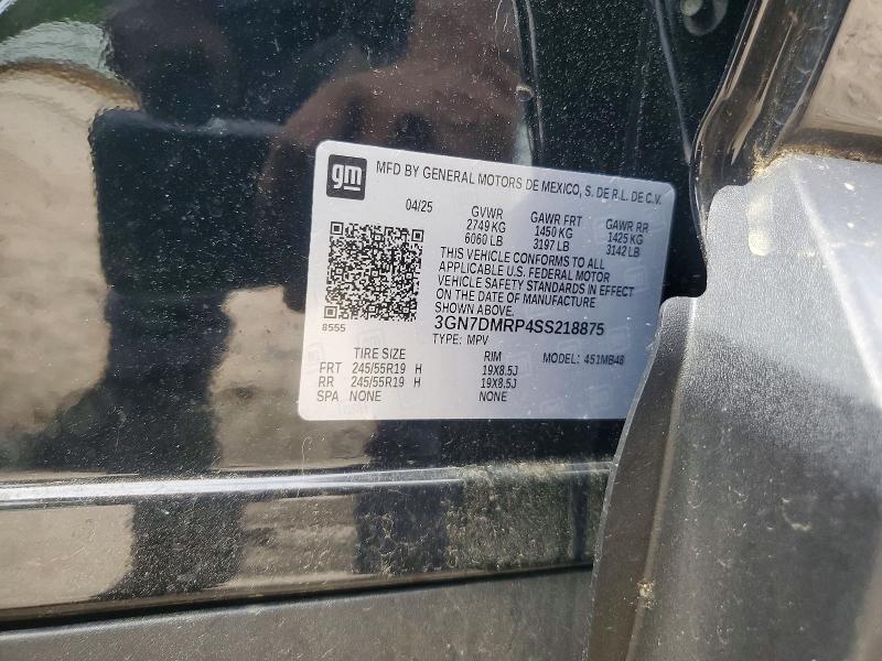 Продажа на аукционе авто 2025 Chevrolet Equinox, vin: 3GN7DMRP4SS218875, номер лота: 54724506