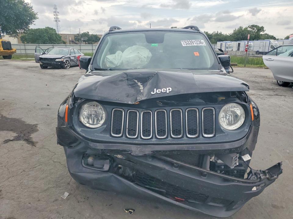 2018 Jeep Renegade მანქანა იყიდება აუქციონზე, vin: ZACCJABB7JPH06280, აუქციონის ნომერი: 53391236