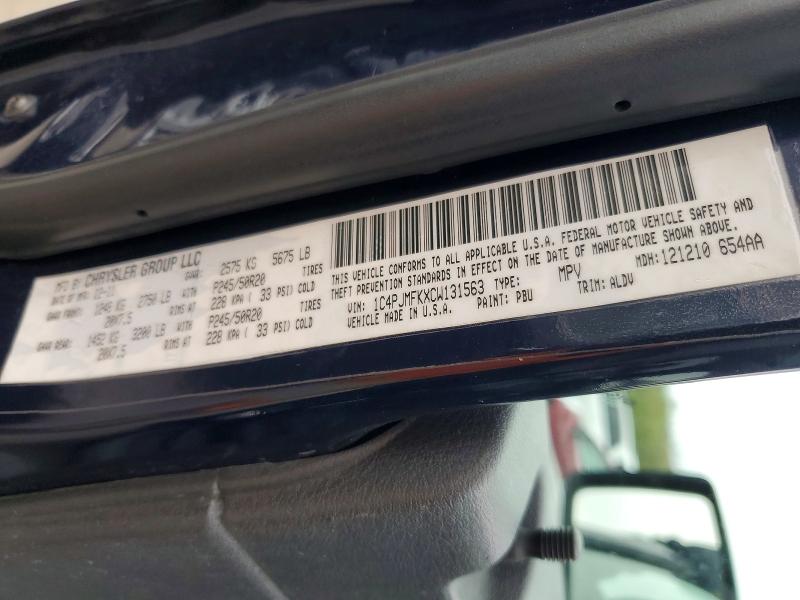 Продаж на аукціоні авто 2012 Jeep Liberty, vin: 1C4PJMFKXCW131563, номер лоту: 51995746