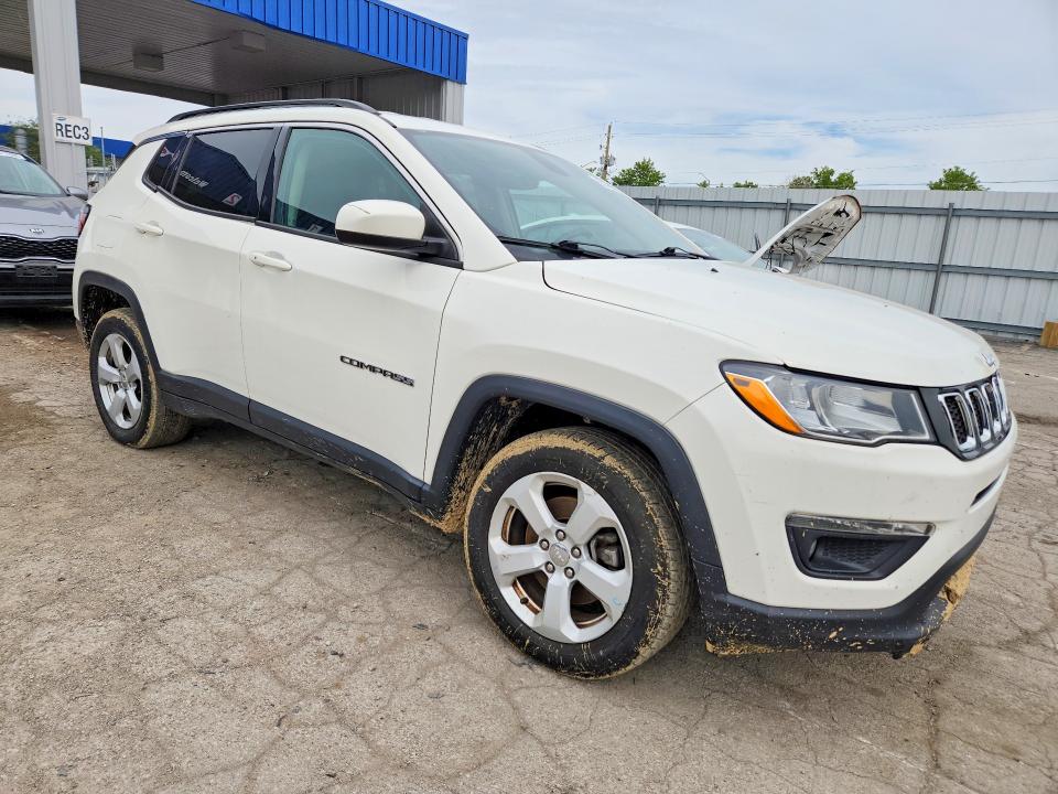 2018 Jeep Compass მანქანა იყიდება აუქციონზე, vin: 3C4NJDBB5JT423721, აუქციონის ნომერი: 55116936