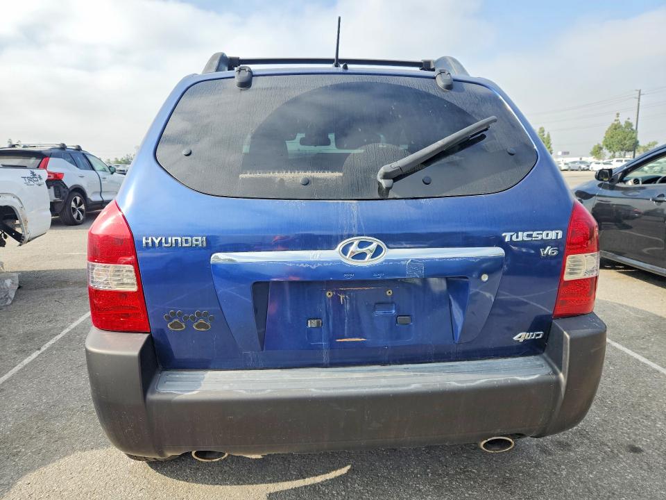2005 Hyundai Tucson მანქანა იყიდება აუქციონზე, vin: KM8JN72D15U192605, აუქციონის ნომერი: 54621256