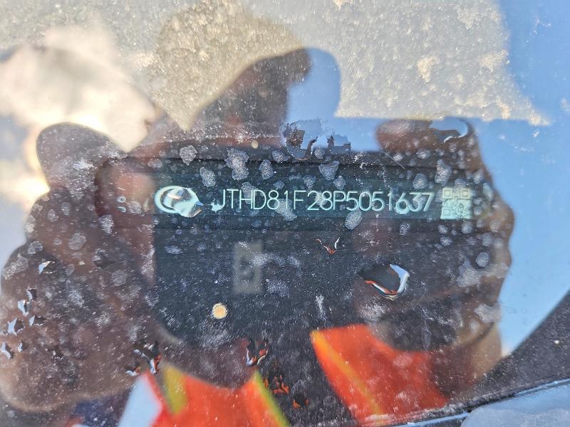 2023 Lexus Is მანქანა იყიდება აუქციონზე, vin: JTHD81F28P5051637, აუქციონის ნომერი: 54922986