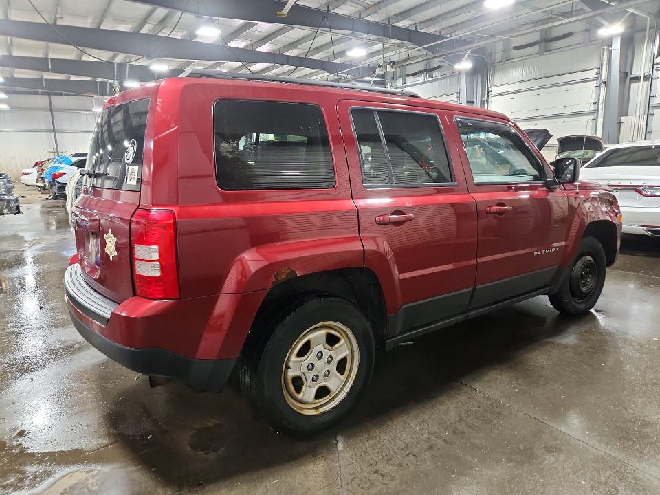 Продажа на аукционе авто 2016 Jeep Patriot, vin: 1C4NJRBB2GD509032, номер лота: 52567796