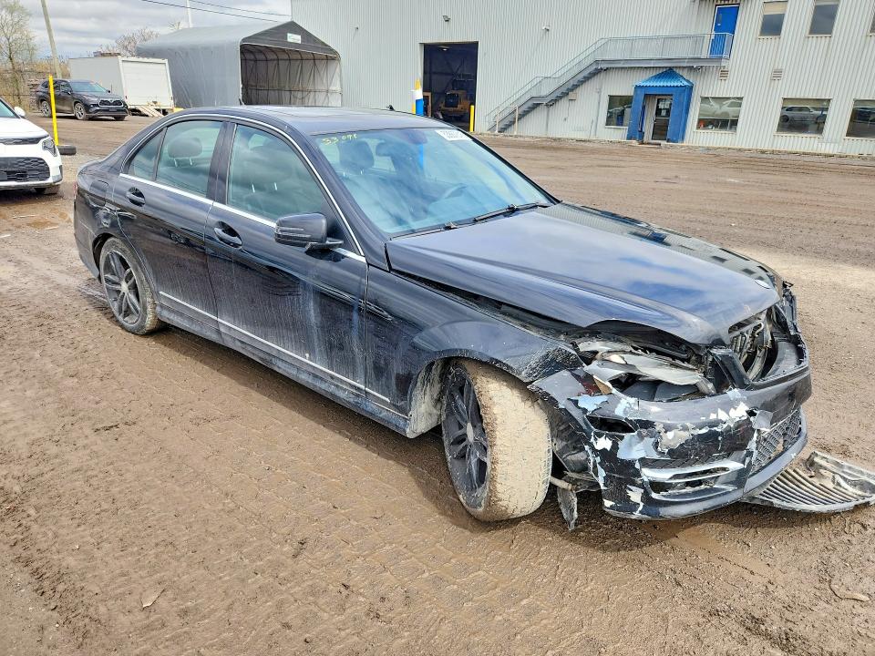 2012 Mercedes-benz C მანქანა იყიდება აუქციონზე, vin: WDDGF8FBXCA741295, აუქციონის ნომერი: 53867646