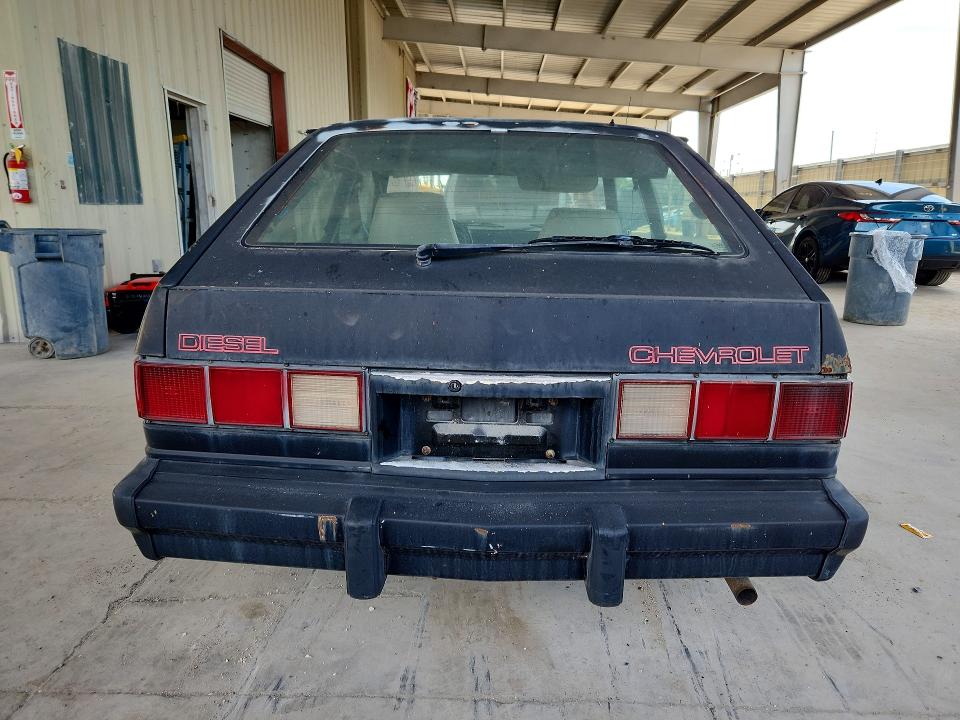 1983 Chevrolet Chevette მანქანა იყიდება აუქციონზე, vin: 1G1AB08D9DY197742, აუქციონის ნომერი: 52617516