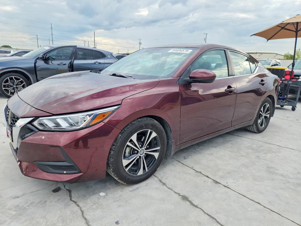 Auction sale of the 2021 Nissan Sentra, vin: 3N1AB8CV6MY330857, lot number: 54404576
