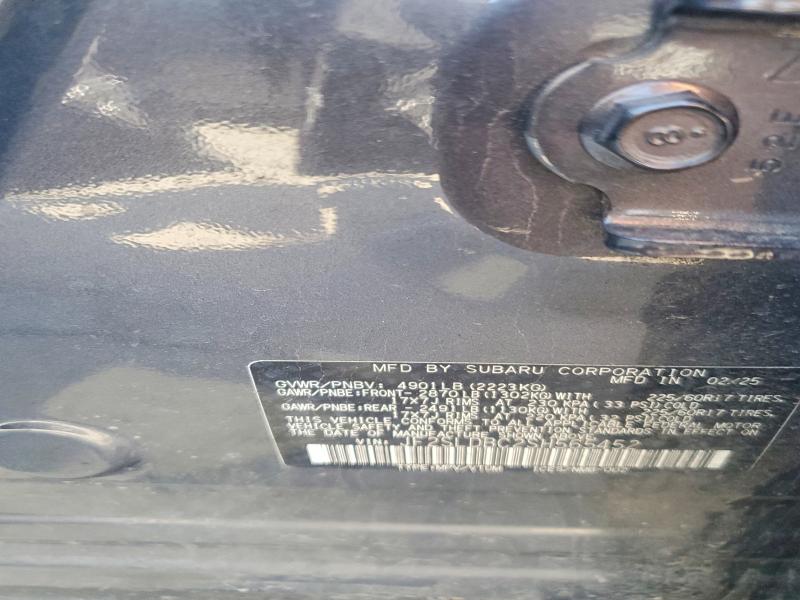 Aukcja sprzedaży 2025 Subaru Forester, vin: JF2SLDBC2SH565452, numer aukcji: 55355166