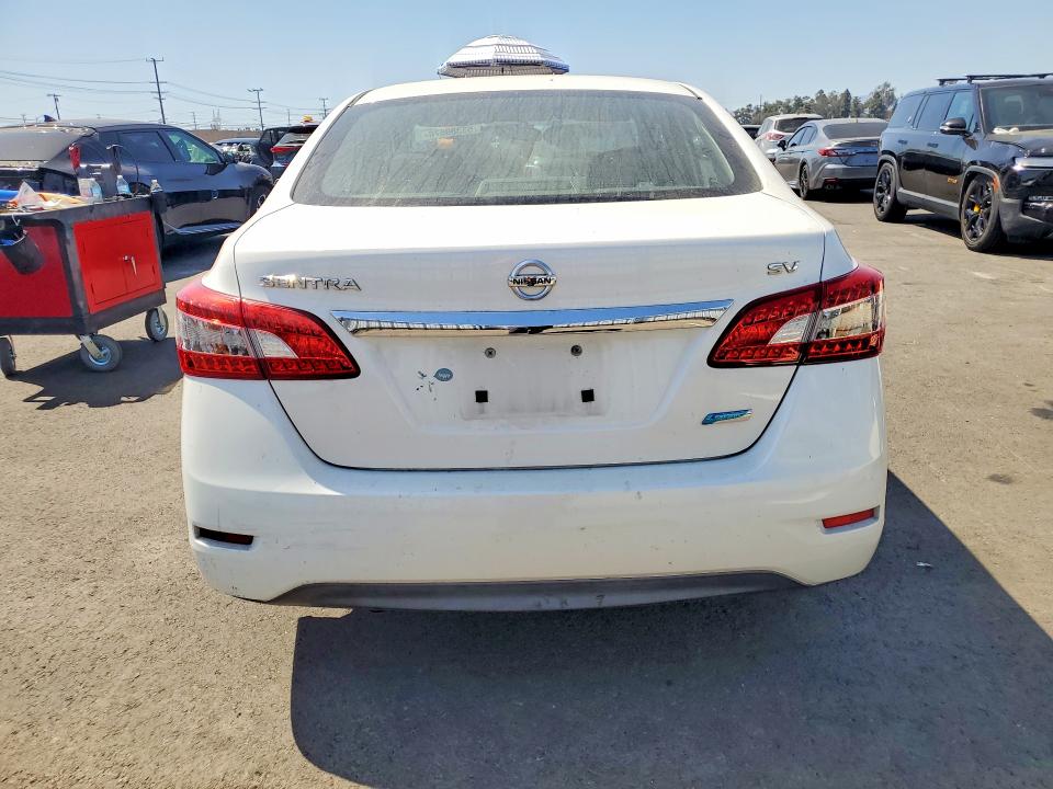 2014 Nissan Sentra S Manual მანქანა იყიდება აუქციონზე, vin: 3N1AB7AP2EL663425, აუქციონის ნომერი: 53389576
