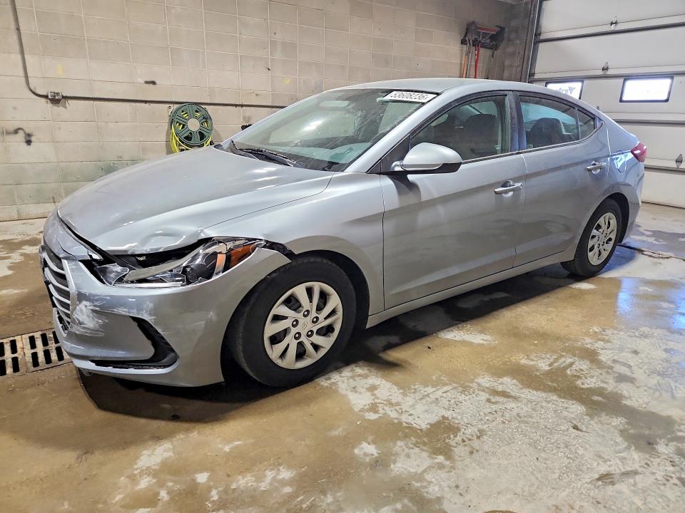53608236 :رقم المزاد ، 5NPD74LF4HH146551 vin ، 2017 Hyundai Elantra مزاد بيع