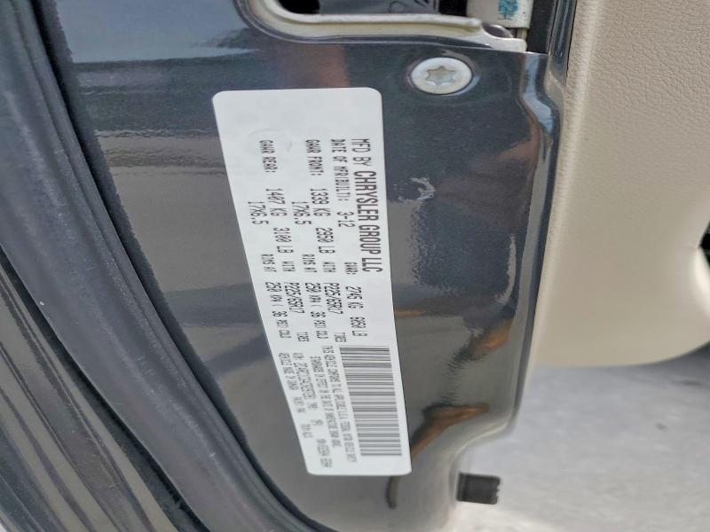53072376 :رقم المزاد ، 2C4RC1CG4CR297281 vin ، 2012 Chrysler Town & Country مزاد بيع
