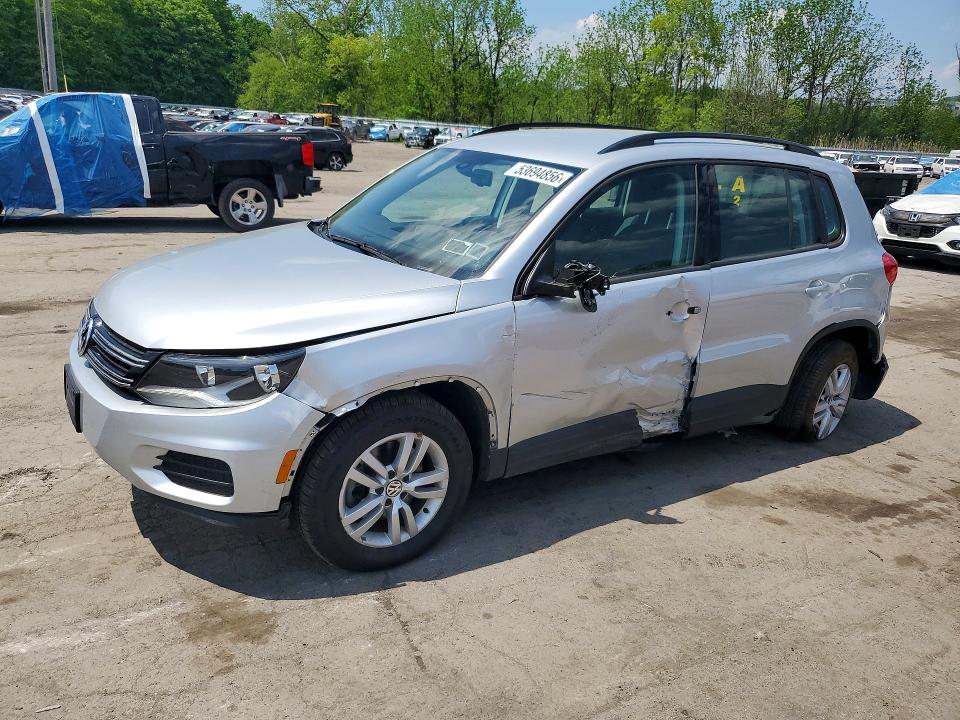 53694856 :رقم المزاد ، WVGBV7AX9HK021830 vin ، 2017 Volkswagen Tiguan مزاد بيع