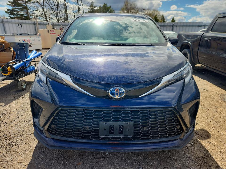 Продаж на аукціоні авто 2022 Toyota Sienna, vin: 5TDGRKEC5NS093265, номер лоту: 52068286