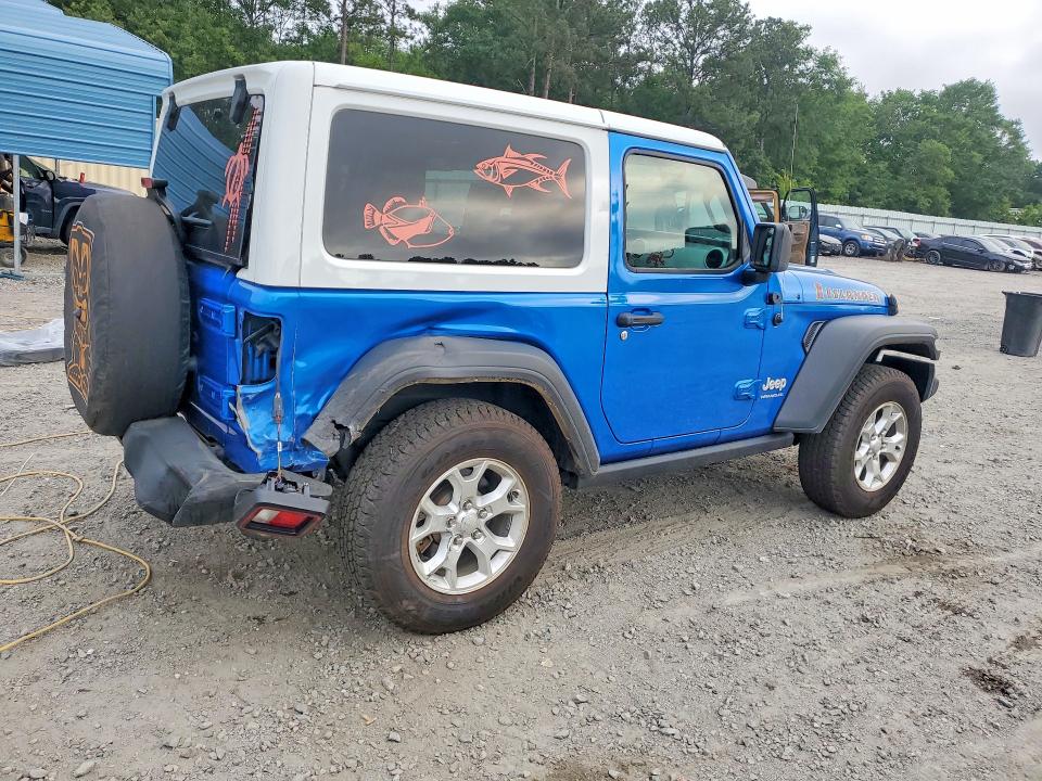 2021 Jeep Wrangler მანქანა იყიდება აუქციონზე, vin: 1C4HJXAG4MW672179, აუქციონის ნომერი: 54658496