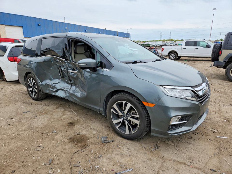 2018 Honda Odyssey მანქანა იყიდება აუქციონზე, vin: 5FNRL6H94JB091877, აუქციონის ნომერი: 53369346
