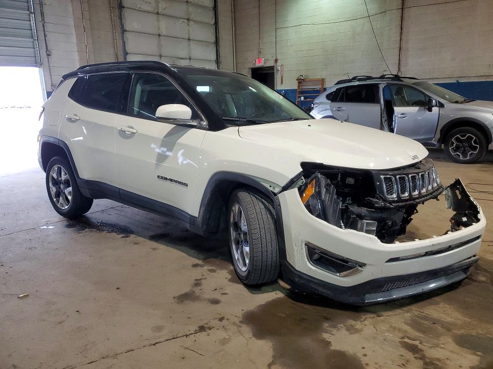 53427956 :رقم المزاد ، 3C4NJDCB8LT119820 vin ، 2020 Jeep Compass مزاد بيع