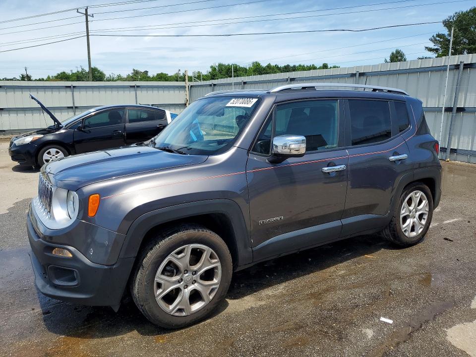 Продаж на аукціоні авто 2018 Jeep Renegade, vin: ZACCJADB4JPJ06195, номер лоту: 52070086