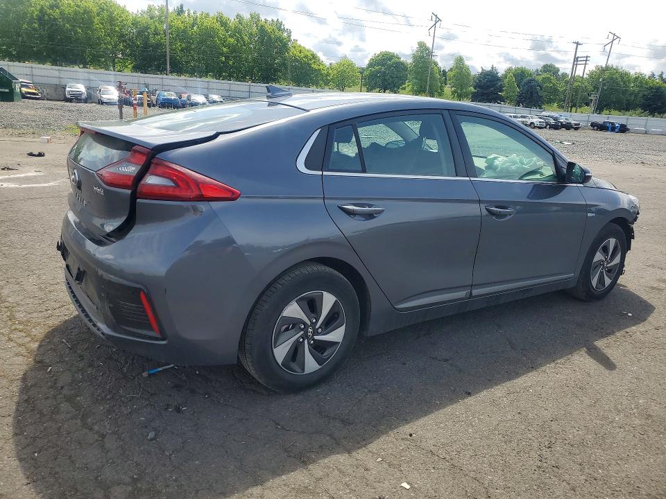 53726956 :رقم المزاد ، KMHC75LCXHU046026 vin ، 2017 Hyundai Ioniq مزاد بيع