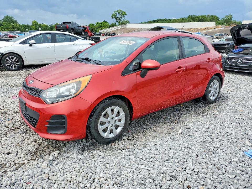 2017 Kia Rio მანქანა იყიდება აუქციონზე, vin: KNADM5A32H6006948, აუქციონის ნომერი: 55356656