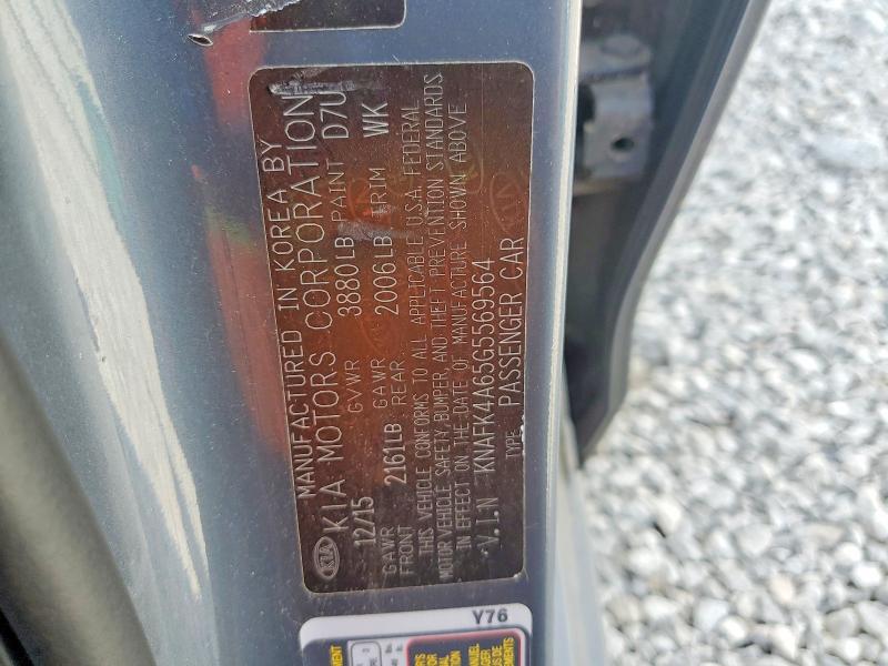 Aukcja sprzedaży 2016 Kia Forte, vin: KNAFK4A65G5569564, numer aukcji: 53089136
