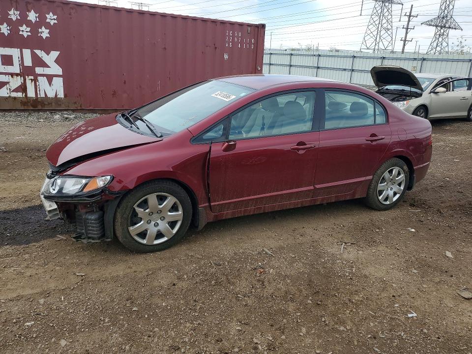 52418586 :رقم المزاد ، 19XFA1F55AE082459 vin ، 2010 Honda Civic مزاد بيع