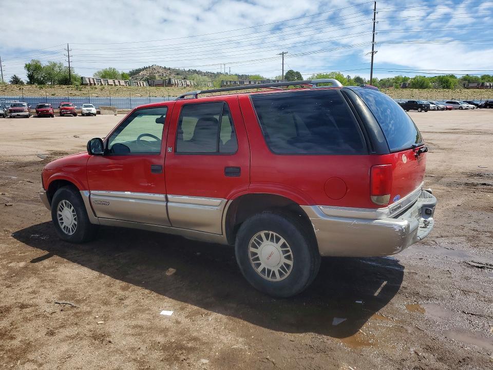 1998 Gmc Jimmy მანქანა იყიდება აუქციონზე, vin: 1GKDT13W9W2544951, აუქციონის ნომერი: 52893876