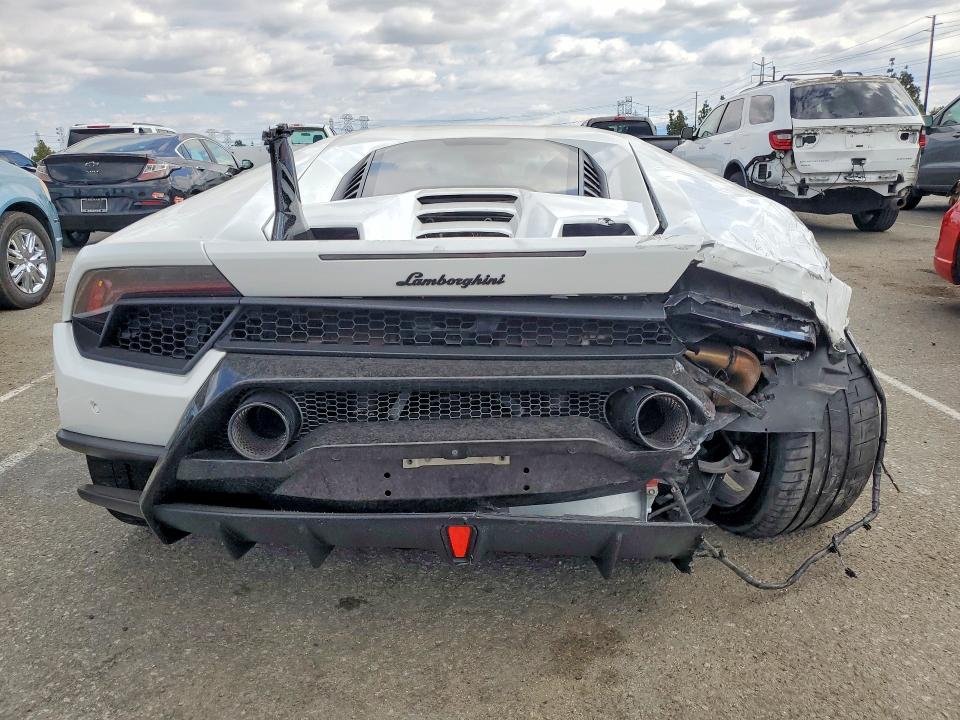 2018 Lamborghini Huracan მანქანა იყიდება აუქციონზე, vin: ZHWUD4ZF4JLA08259, აუქციონის ნომერი: 55025156