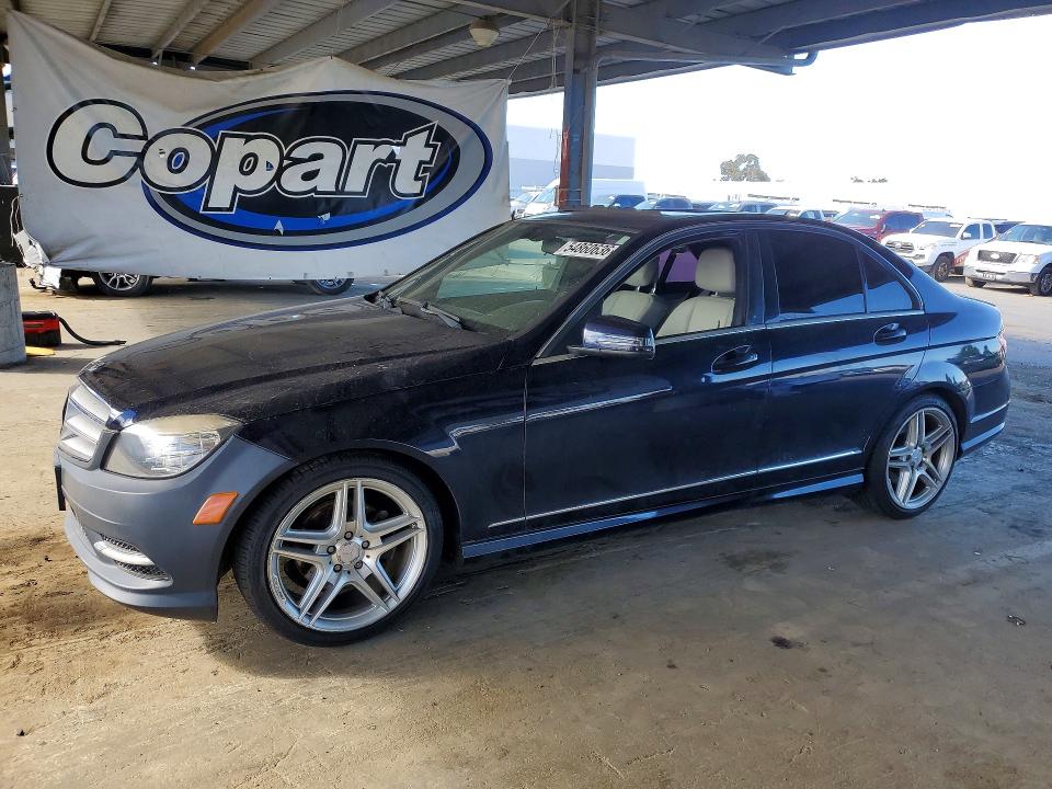Aukcja sprzedaży 2011 Mercedes-benz C, vin: WDDGF5EB2BR174578, numer aukcji: 54860636