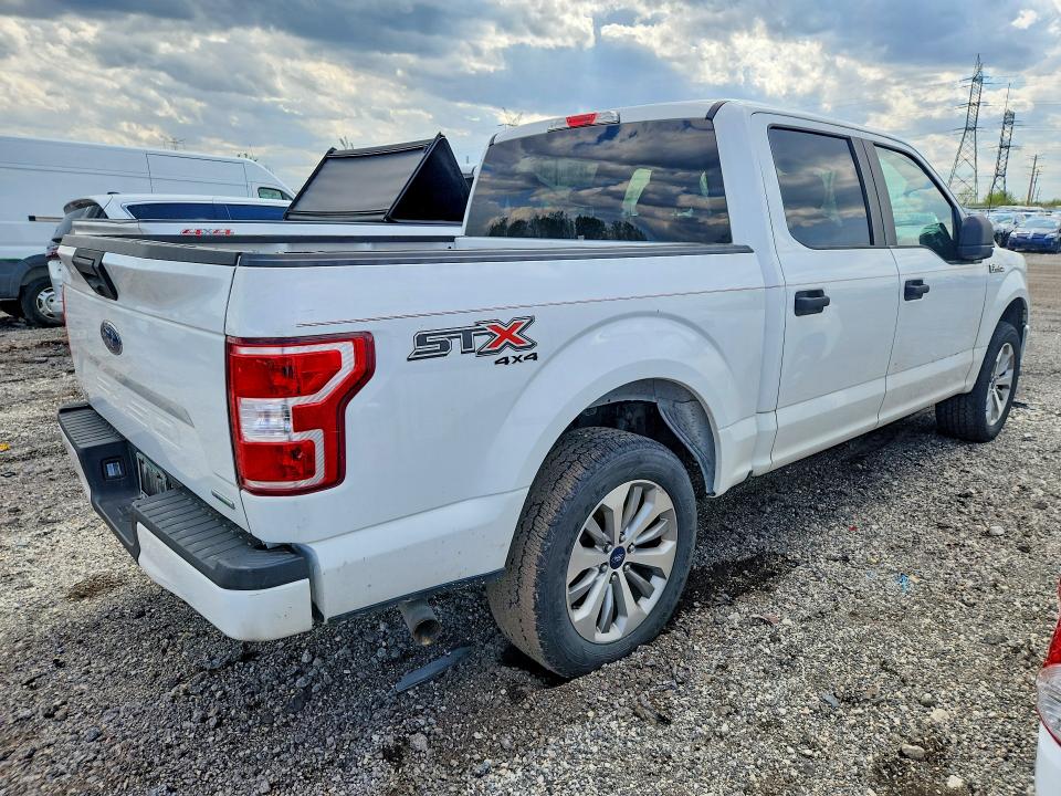 2018 Ford F150 მანქანა იყიდება აუქციონზე, vin: 1FTEW1EP4JFD10487, აუქციონის ნომერი: 50444056