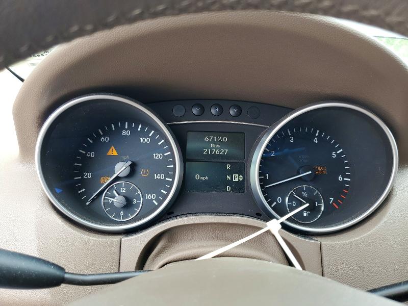 2009 Mercedes-benz Ml მანქანა იყიდება აუქციონზე, vin: 4JGBB72E49A466750, აუქციონის ნომერი: 50459386
