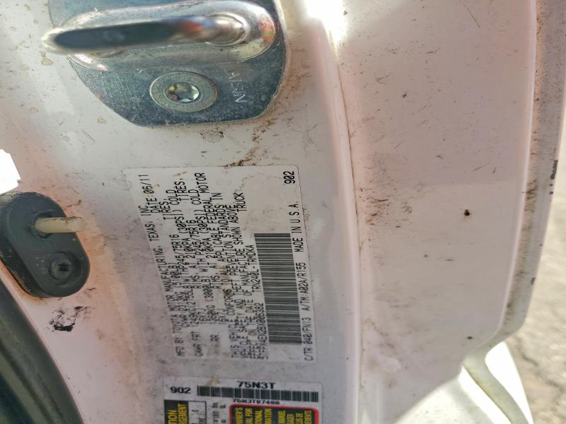 53777776 :رقم المزاد ، 5TFPX4EN2BX006382 vin ، 2011 Toyota Tacoma مزاد بيع